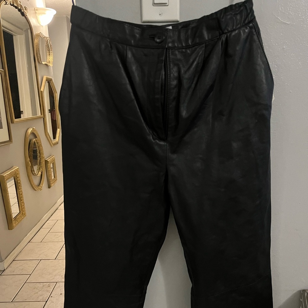 Vintage leather pants